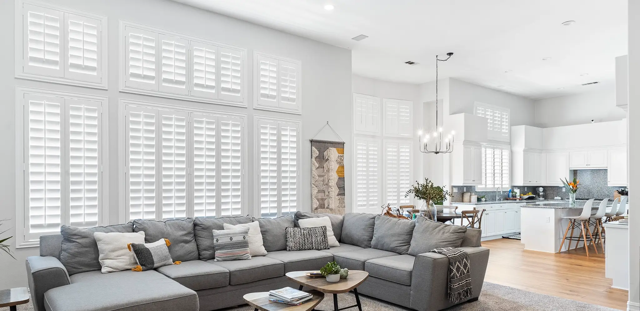 Shutters in a Sacramento living room
