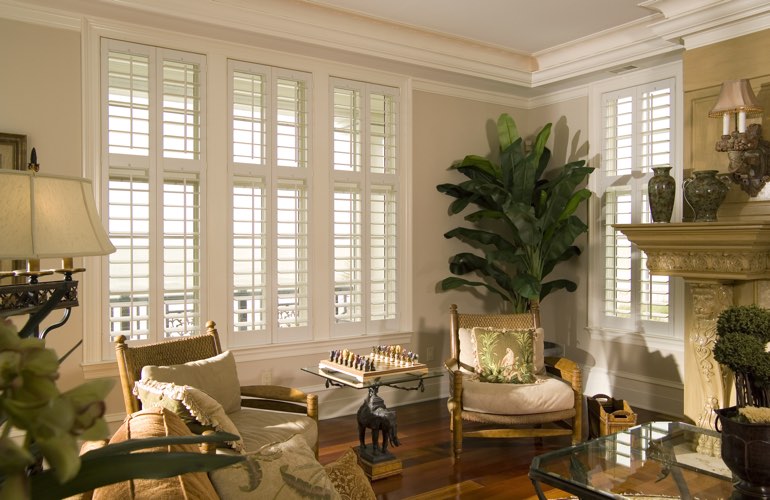 The Guide To Living Room Window Treatments In Sacramento Ca The Guide To Living Room Window Treatments In Sacramento Ca Sunburst Shutters