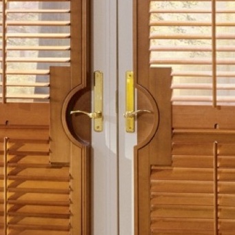 Sacramento french door handle cutout